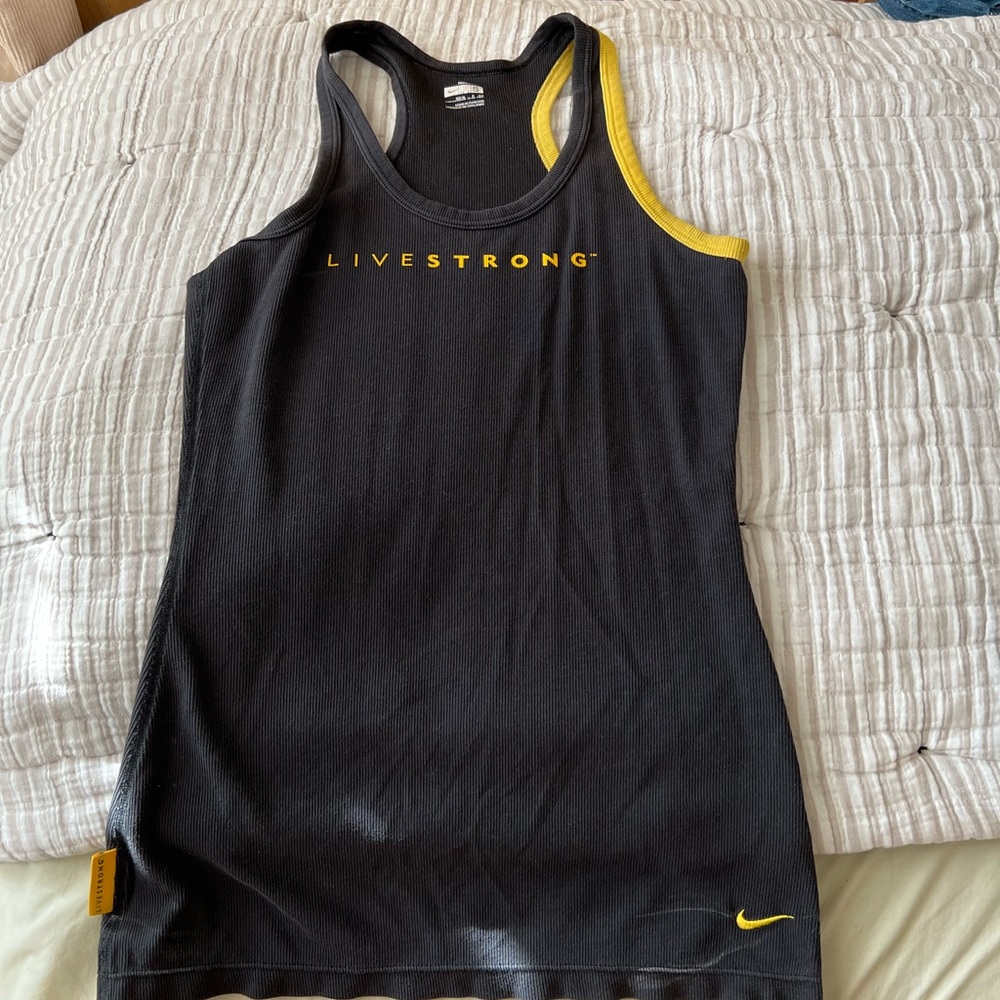 Vintage Nike livestrong tank top